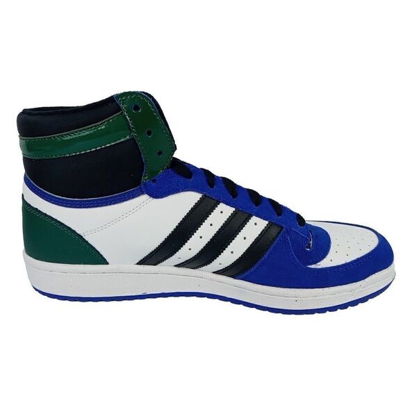 Adidas  Top Ten RB Men\'s Size 10.5  Leather Shoes FZ6199 Lucid Blue Black Green main image 8